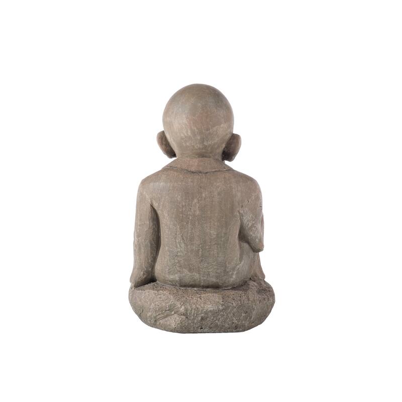 Alfresco Home Wishing Buddha Garden Statue