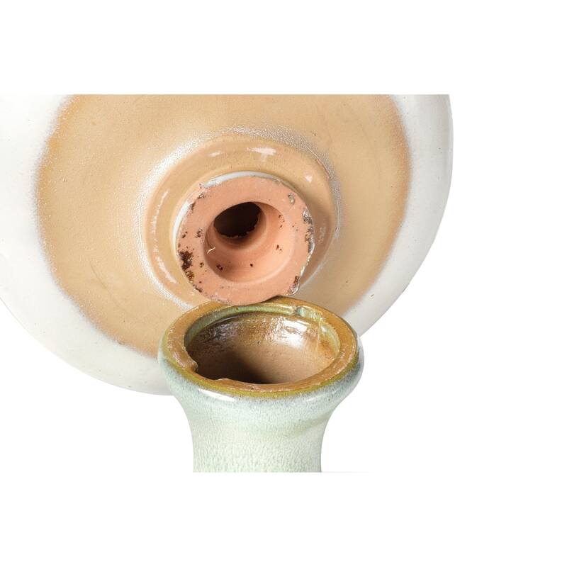 Alfresco Home Daisy Birdbath - Green