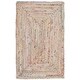 Safavieh Handmade Cape Cod Marget Boho Coastal Jute Rug - Thumbnail 1