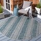 Safavieh Courtyard Nanci Moroccan Indoor/ Outdoor Rug - Thumbnail 8