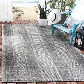 5 X 7 Kitchen Rugs Area For Less Find Great Home Decor Safavieh Courtyard Moroccan Indoor Outdoor Grey Black Area Rug 5 3 X