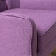 preview thumbnail 11 of 16, Felicity Mid-Century Modern Fabric Tufted Arm Chair (Set of 2) by Christopher Knight Home