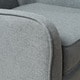 preview thumbnail 6 of 16, Felicity Mid-Century Modern Fabric Tufted Arm Chair (Set of 2) by Christopher Knight Home