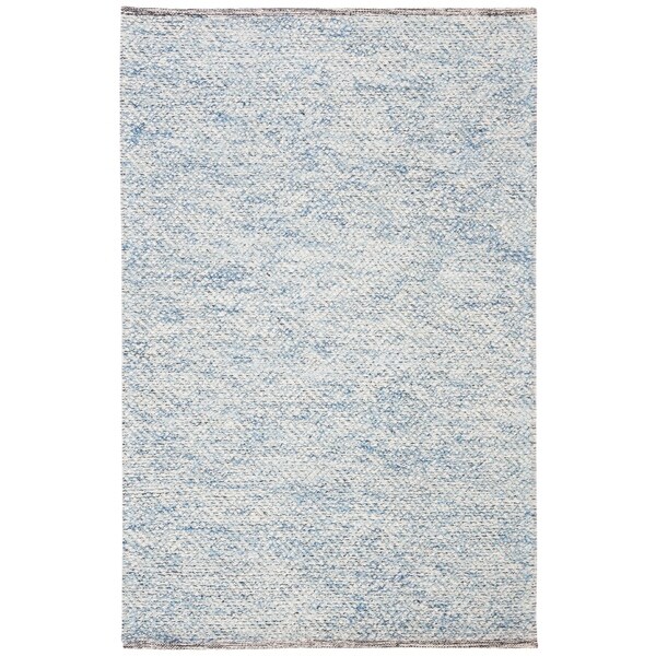 Shop Safavieh Natura HandTufted Blue Wool Area Rug 5' x 8' On Sale Free Shipping Today