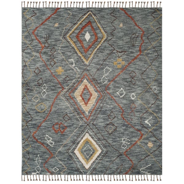 SAFAVIEH Handknotted Kenya Madilynn Southwestern Tribal Wool Rug On