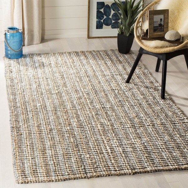 Safavieh Natural Fiber Coastal Hand Woven Grey Jute Safavieh Natural Fiber Coastal Hand Woven Grey Jute Area Rug 10