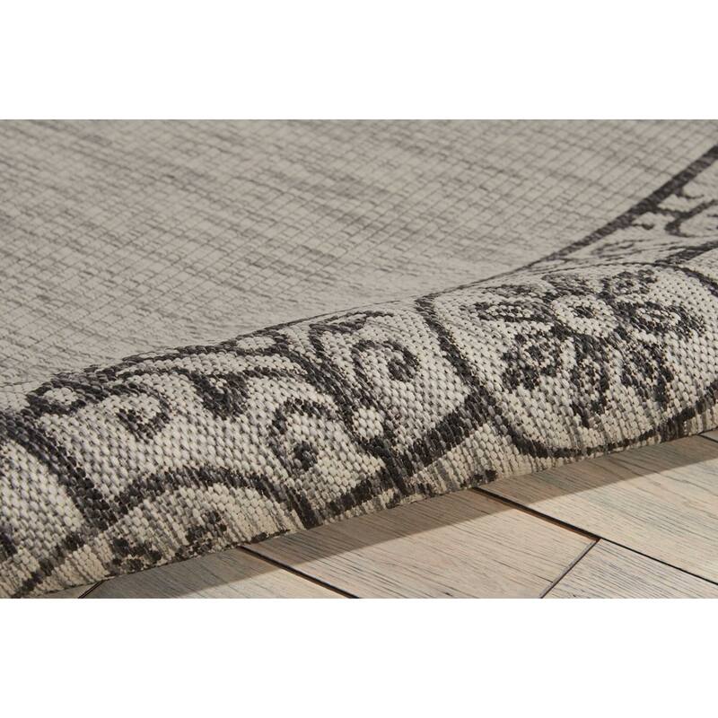 Nourison Garden Party Bordered Indoor/Outdoor Area Rug