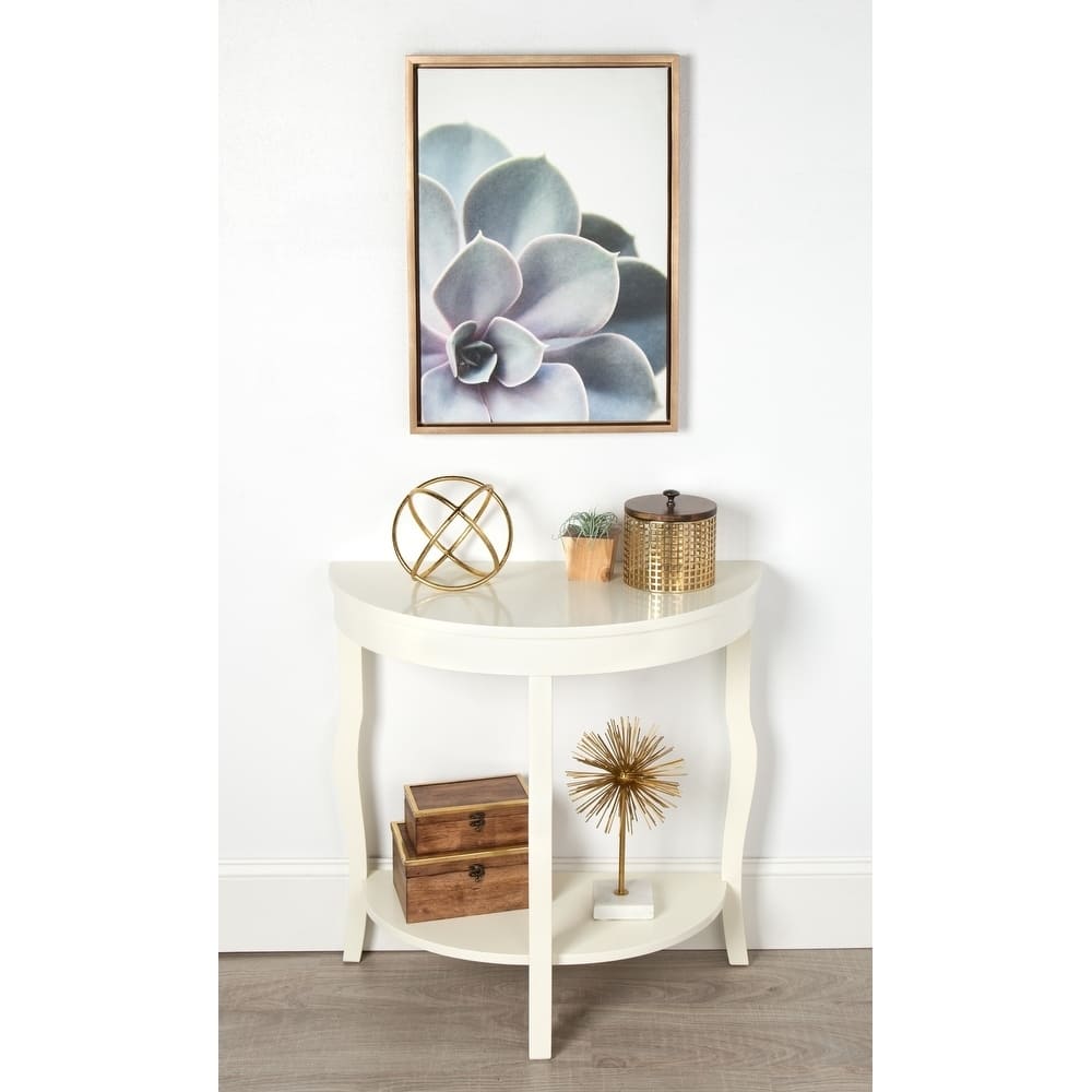 Sylvie Succulent Gold Framed Canvas Wall Art by F2 Images