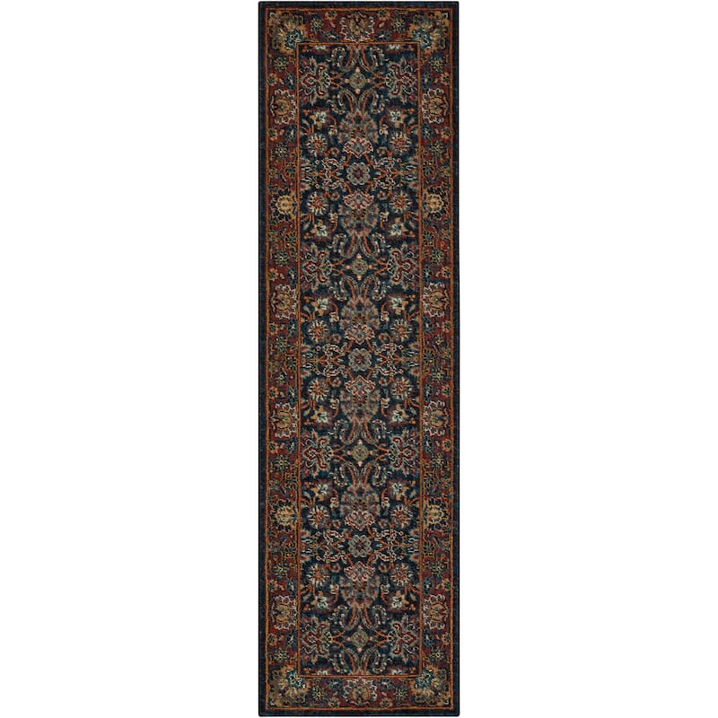 Nourison 2020 Area Rug - 2'3" x 11' Runner - Navy - Runner/Rectangle