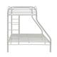 preview thumbnail 4 of 2, Acme Furniture Tritan White Metal Twin XL Over Queen Bunk Bed