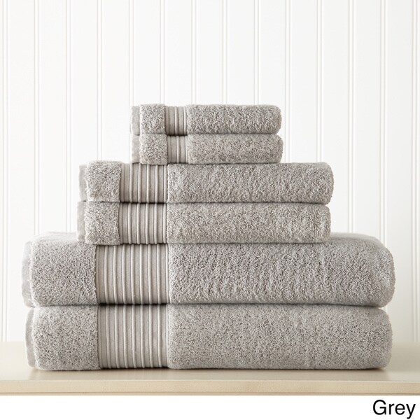 dark grey towel set