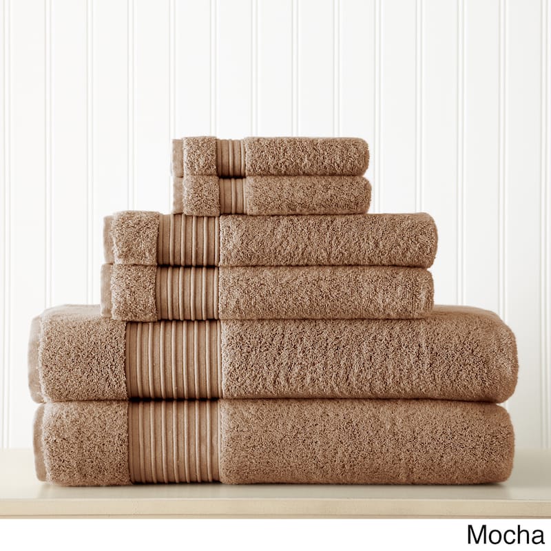 Modern Threads 700GSM 100% Turkish Cotton 6-piece Towel Set