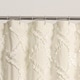 preview thumbnail 3 of 14, Lush Decor Ruffle Diamond Shower Curtain