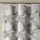 preview thumbnail 11 of 14, Lush Decor Ruffle Diamond Shower Curtain