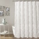 preview thumbnail 6 of 14, Lush Decor Ruffle Diamond Shower Curtain