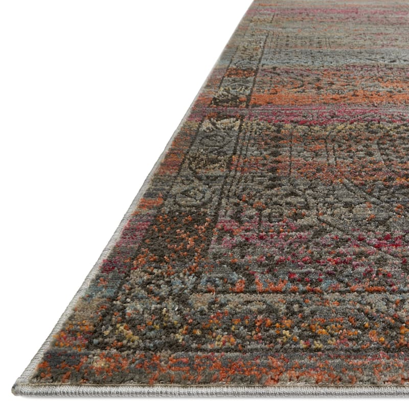 Alexander Home Genova Sunset Geometric Boho Chic Area Rug