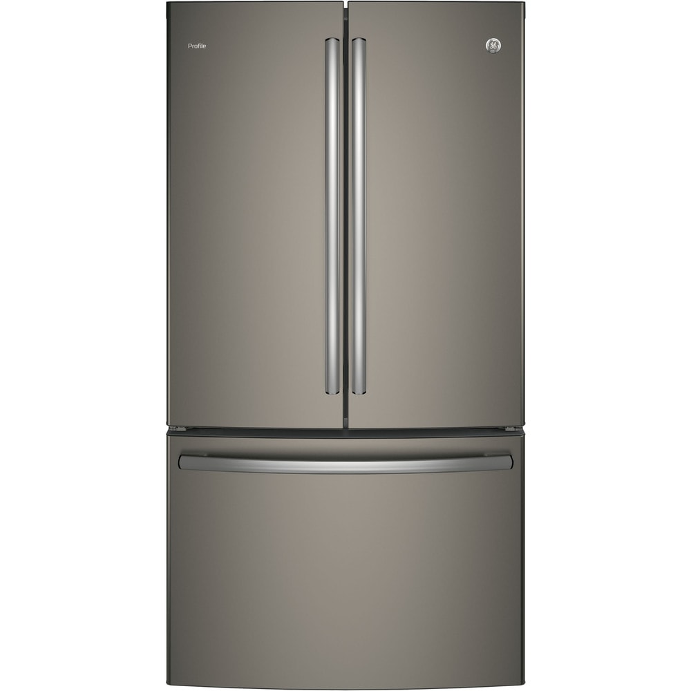 GE  Profile Series ENERGY STAR 23.1 Cu. Ft. Counter-Depth French-Door Refrirator in slate (Grey - 7.1 - 10 cu. ft. - 3)