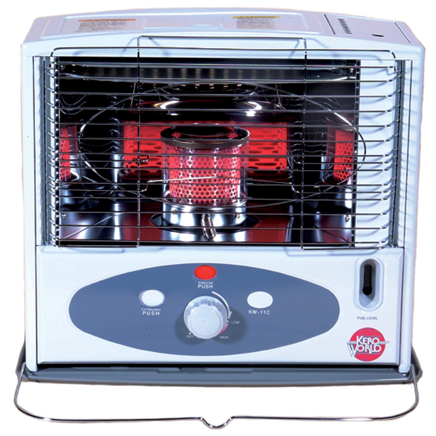 radiant kerosene heater with fan