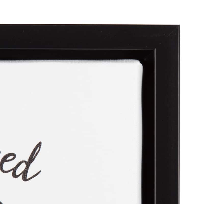 DesignOvation Sylvie All You Need is Love and a Rottweiler Watercolor Print Dog Art Framed Canvas