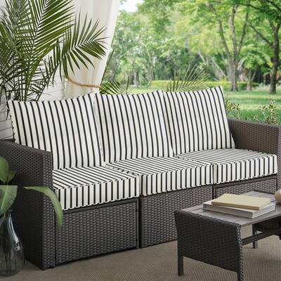 Buy White Striped Outdoor Cushions Pillows Online At Overstock