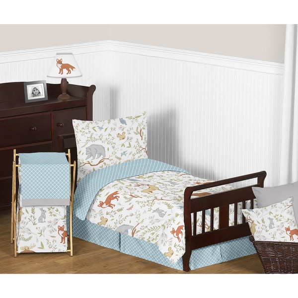 Sweet Jojo Designs Woodland Toile Comforter Set
