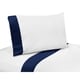 preview thumbnail 3 of 1, Sweet Jojo Designs Navy and Mint Woodsy Comforter Set