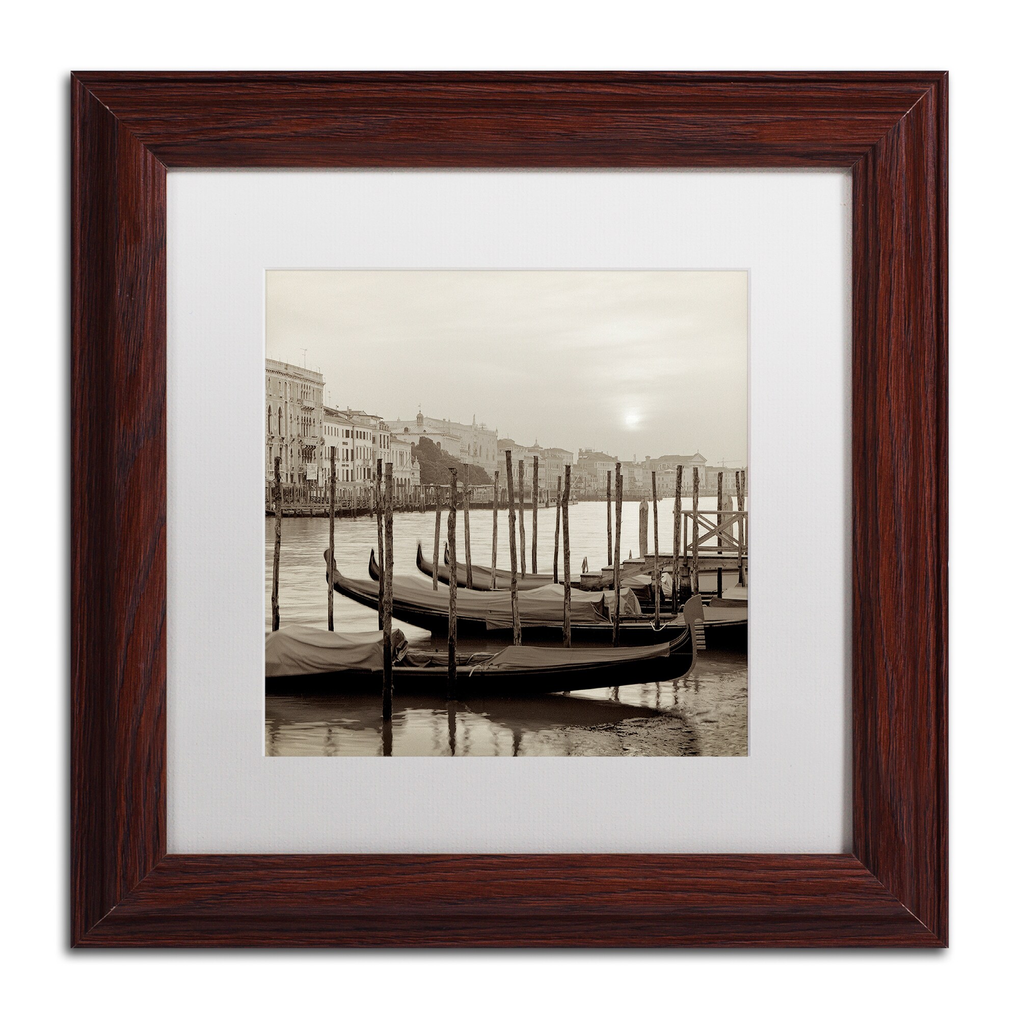 Alan Blaustein 'Venezia 11' Matted Framed Art - Bed Bath & Beyond