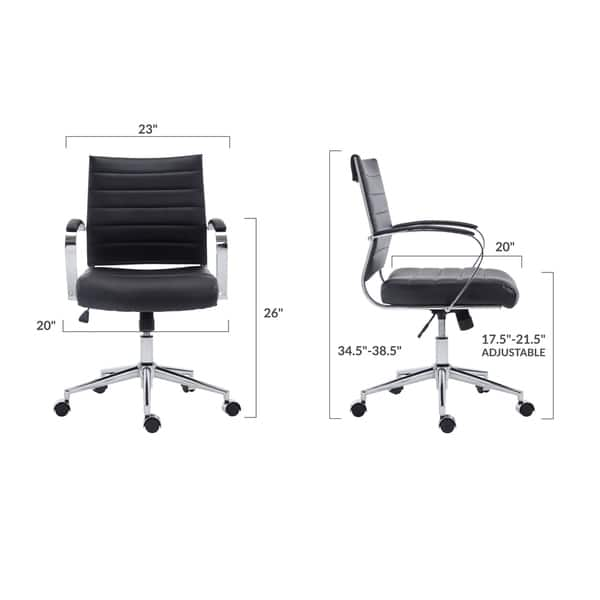 Shop Poly And Bark Tremaine Office Chair On Sale Free Shipping