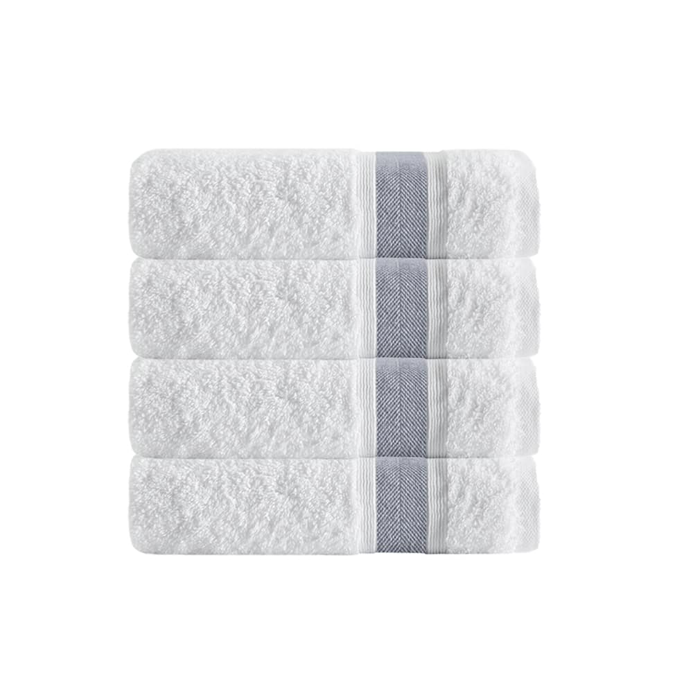 Depera Home Unique Turkish Cotton Bath Towels (Set of 4)