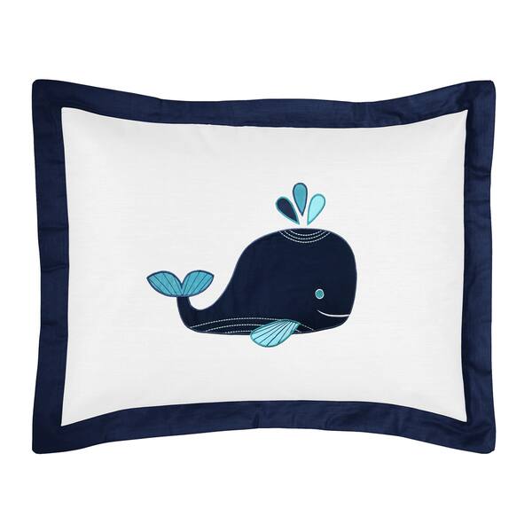 Shop Sweet Jojo Designs Whale Collection Comforter Set Free