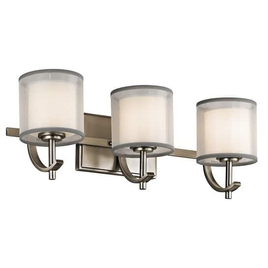Kichler Lighting Tallie 3-light Antique Pewter Bath/ Vanity Light
