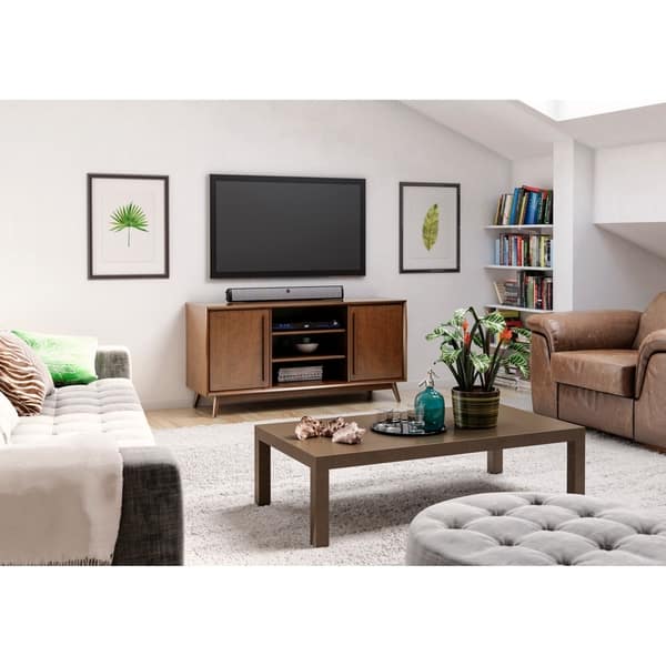 Leawood Tv Stand For Tvs Up To 60 Inches Mahogany Cherry