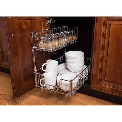 TRINITY Sliding Undersink Organizer (2 Pack)
