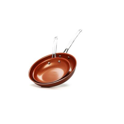 Brentwood Copper Fry Pan Set
