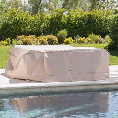 Shield Outdoor Waterproof Fabric Chat Set Cover by Christopher Knight Home