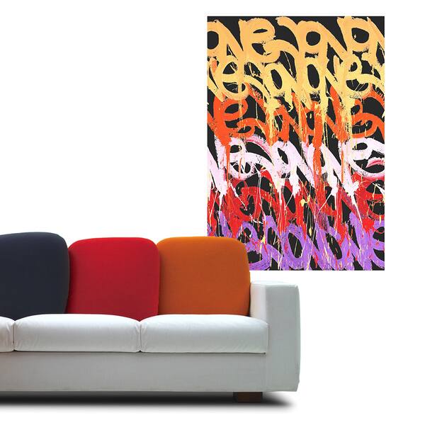 Full Color Graphic Design Abstraction Ornament Full Color Wall Decal