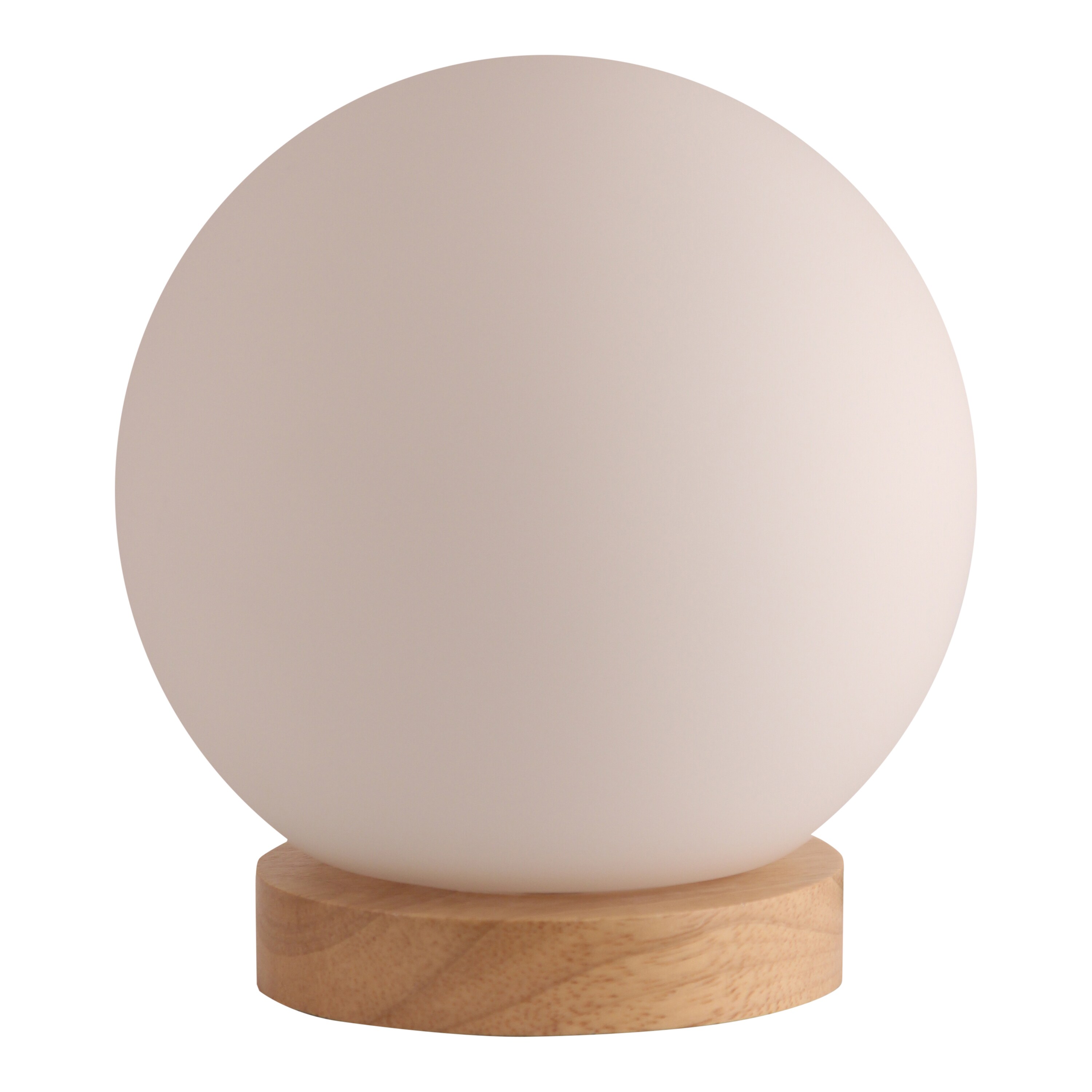 table lamp with wooden base
