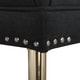 preview thumbnail 20 of 37, Pamela Entryway Bench with Gold Metal Legs by Jennifer Taylor Home