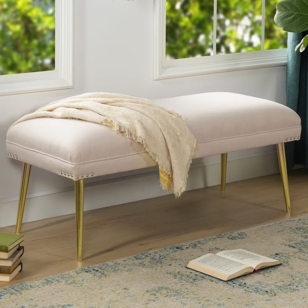 Shop Brooke Entryway Bench Overstock 26882595