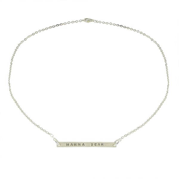 mama bear necklace 14k gold