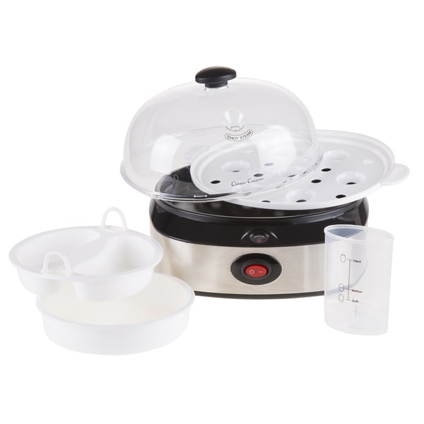 electric egg cooker with automatic shut off