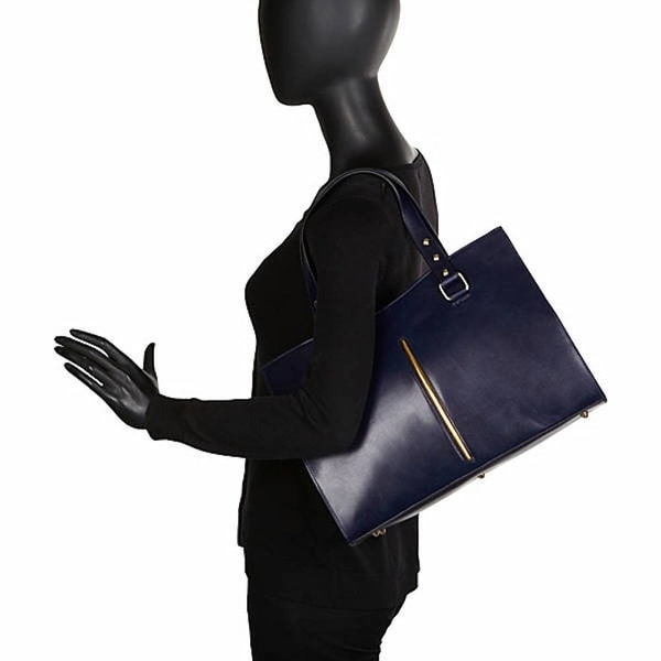 navy blue satchel handbags