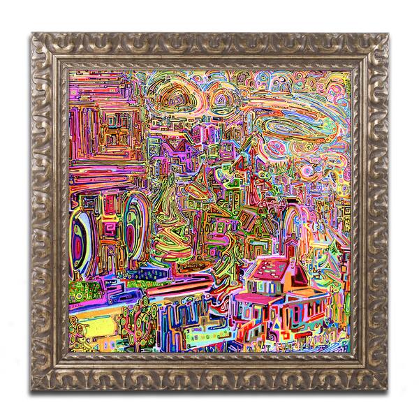 Josh Byer 'Strathcona No 2' Ornate Framed Art - Bed Bath & Beyond ...