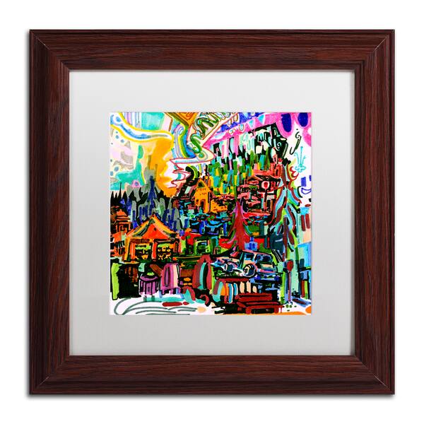 Josh Byer 'A Nice Place To Live' Matted Framed Art - Bed Bath & Beyond ...