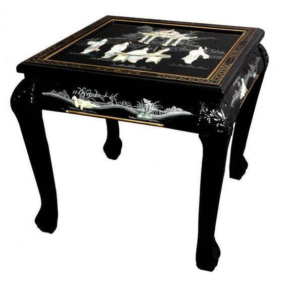 Handmade Claw Foot End Table (China)