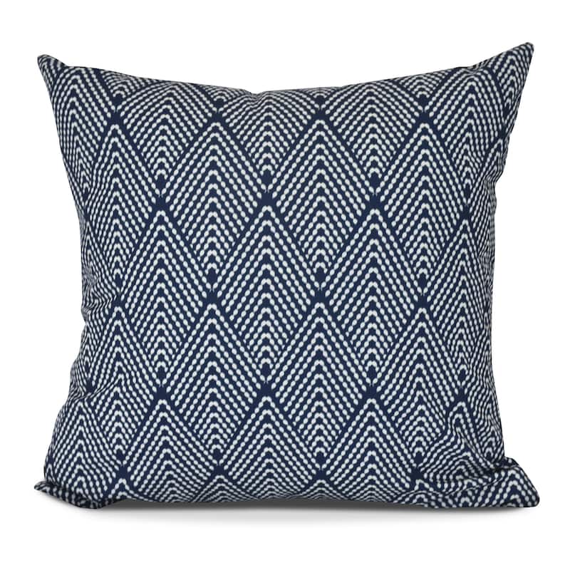 Lifeflor Geometric Print Outdoor Square Patio Throw Pillow