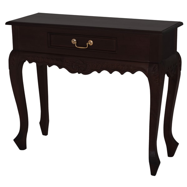Handmade Nes Fine Furniture Solid Mahogany Wood Empressa End Handmade Nes Fine Furniture Solid Mahogany Wood Empressa End Table 35 Inches Indonesia Free Shipping Today 15262010