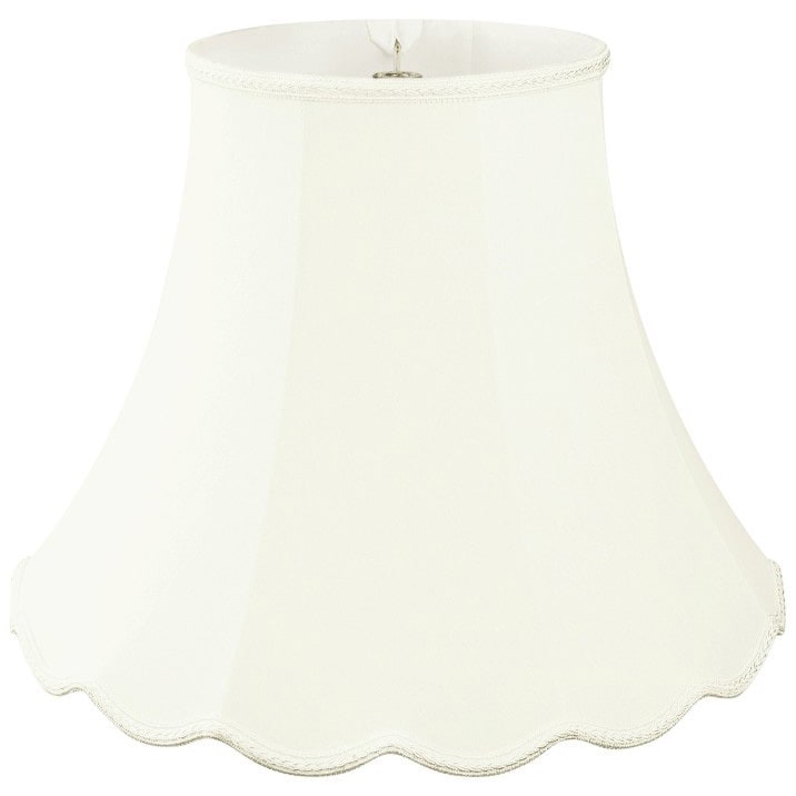 white bell shaped lamp shades