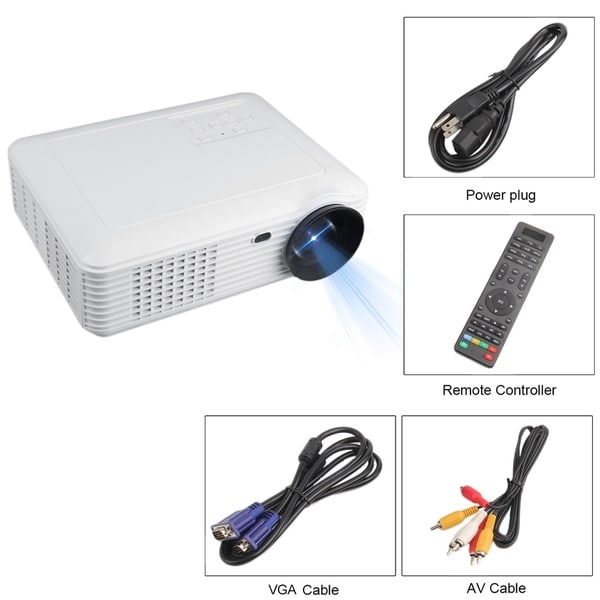 3D 1080P Projector Home Theater Cinema LED/LCD HDMI VGA AV TV