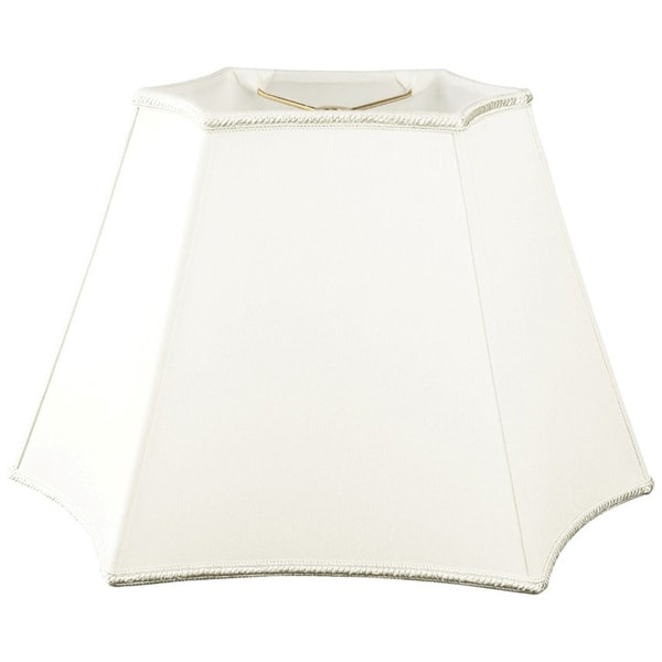 Royal Designs Deep Empire Essential Lamp Shade - White - 6 x 12 x 9.25 ...